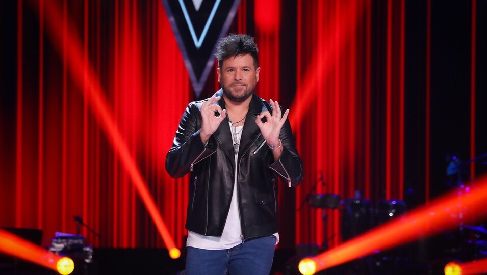 Pablo López en la presentación de 'La Voz 2024'