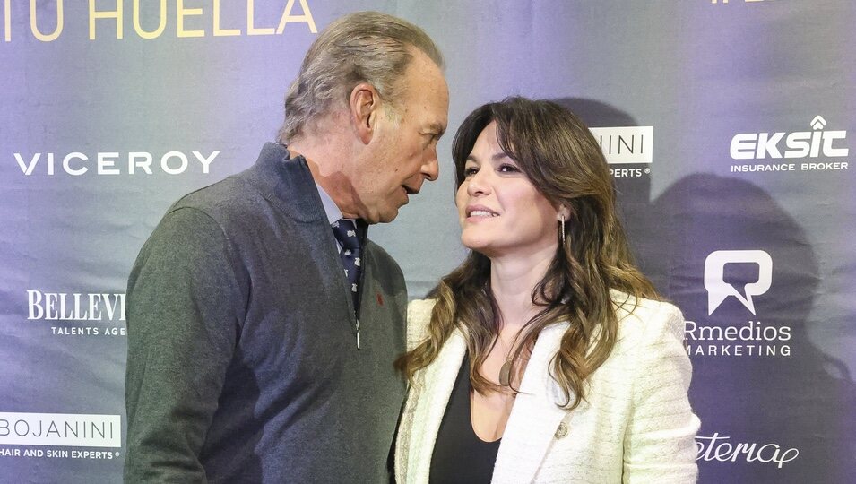 Bertín Osborne y Fabiola Martínez, cómplices en la presentación de la Fundación Kike Osborne