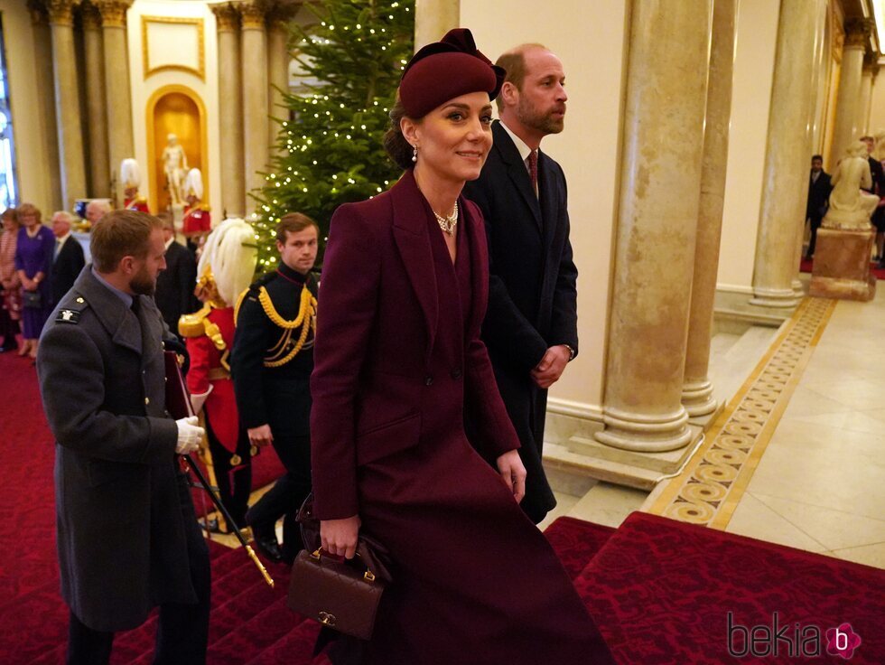 Kate Middleton reaparece con motivo de la visita de Estado del Emir de Catar