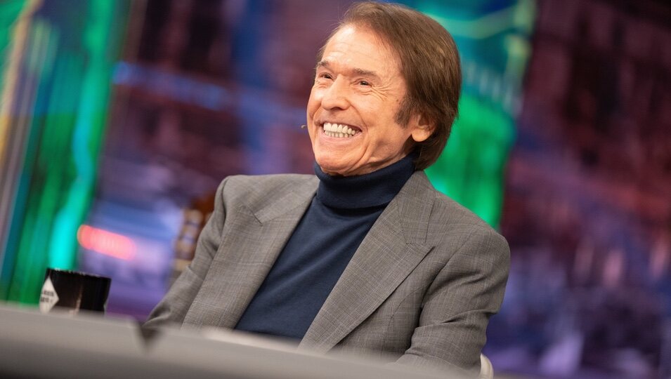 Raphael en 'El Hormiguero' la noche antes de sufrir un fallo cerebrovacular