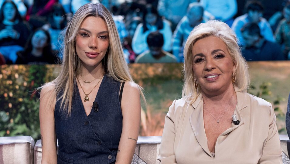 Alejandra Rubio y Carmen Borrego en la primera gala de 'Supervivientes 2025'