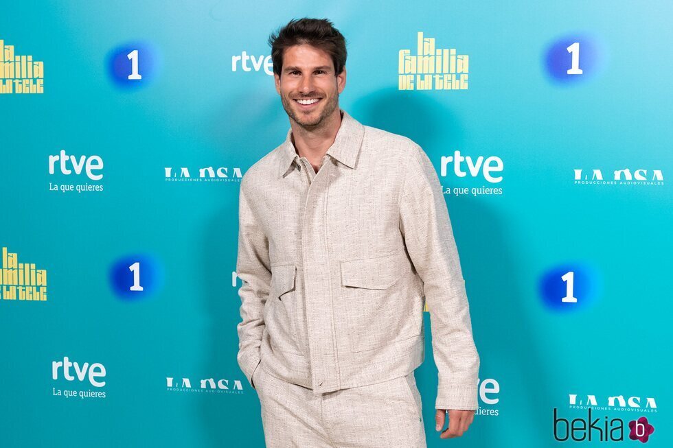 Cesc Escolá en la presentación de 'La familia de la tele'