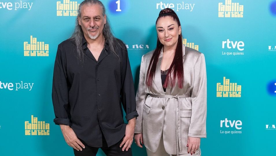 Camela en la presentación de 'La familia de la tele'