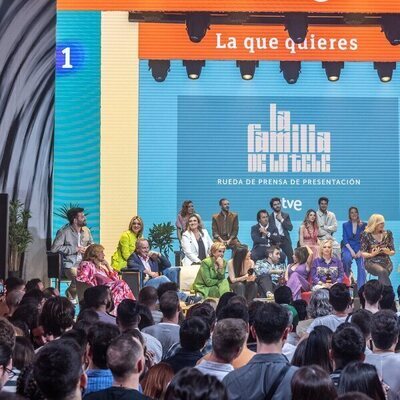 Presentación de 'La familia de la tele'