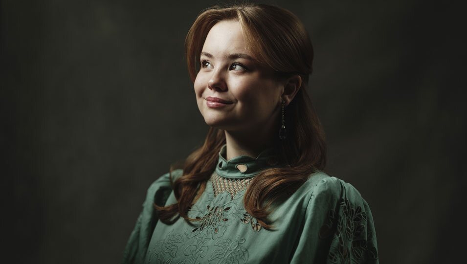 Ariane de Holanda en un posado por su mayoría de edad