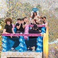 Isa Pantoja en el gran desfile de 'La familia de la tele'