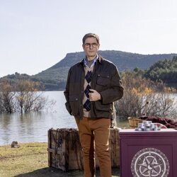 Juanra Bonet en una prueba de exteriores de 'Traitors España'