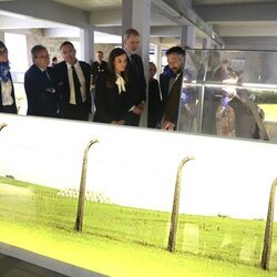 Los Reyes Felipe y Letizia en el museo del campo de concentración de Mauthausen