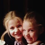 La Princesa Leonor y la Infanta Sofía, muy sonrientes cuando eran pequeñas
