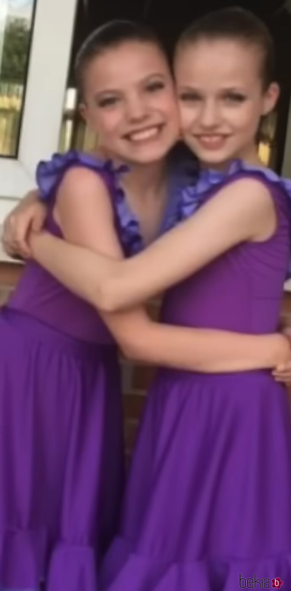 La Princesa Leonor y la Infanta Sofía vestidas de bailarinas