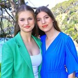 La Princesa Leonor y la Infanta Sofía en una foto inédita por la graduación de la Infanta Sofía