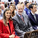 Los Reyes Felipe y Letizia en la graduación de la Infanta Sofía