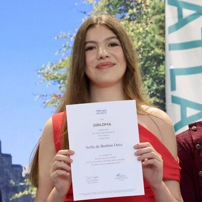 Graduación de la Infanta Sofía