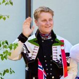 Sverre Magnus de Noruega en el Día Nacional de Noruega 2025