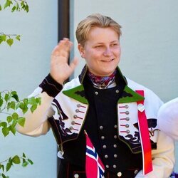 Sverre Magnus de Noruega en el Día Nacional de Noruega 2025