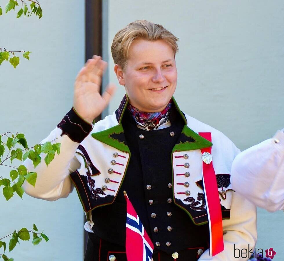 Sverre Magnus de Noruega en el Día Nacional de Noruega 2025