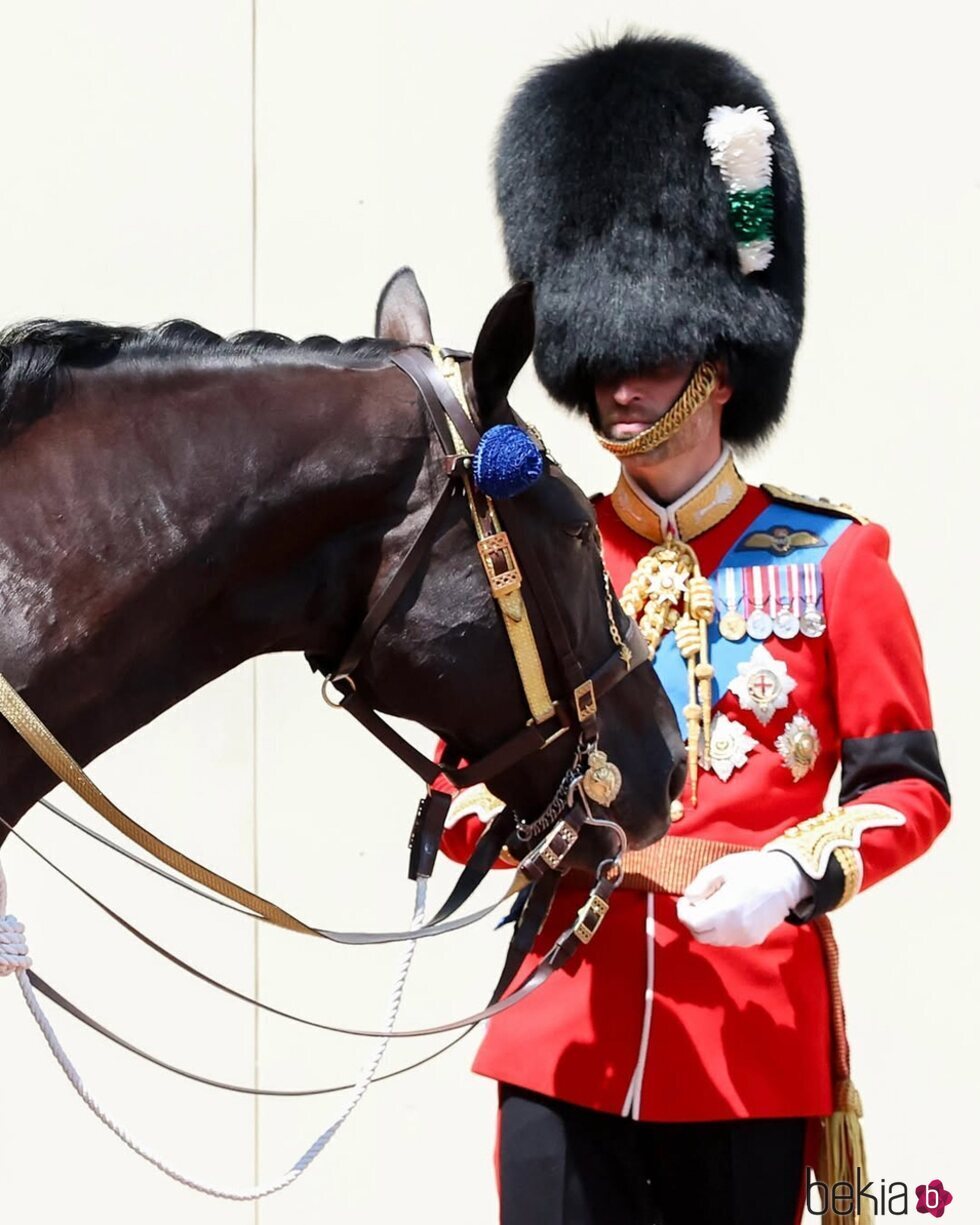 El Príncipe Guillermo en el Trooping The Colour 2025