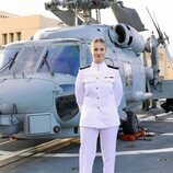 Posado de la Princesa Leonor por su embarque en la fragata Blas de Lezo