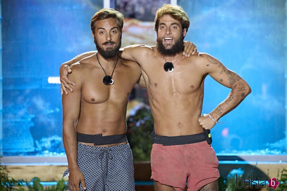 Borja y Montoya en la final de 'Supervivientes 2025'