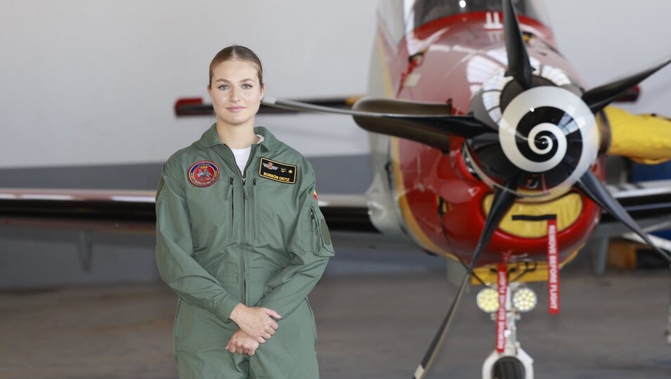 La Princesa Leonor arranca su formación en la Academia General del Aire y del Espacio
