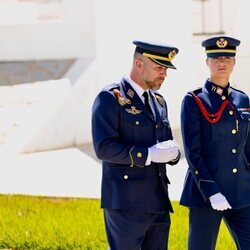 La Princesa Leonor con el uniforme en su llegada a la Academia General del Aire y del Espacio