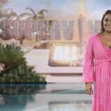 Raquel, mujer de Kike Calleja, en la primera gala de 'Supervivientes All Stars 2025'