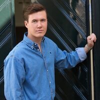 El Príncipe Christian de Dinamarca en su posado oficial por su 20 cumpleaños