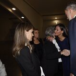 Los Reyes Felipe y Letizia mostrando su apoyo a las víctimas de la DANA de Valencia en el Funeral de Estado
