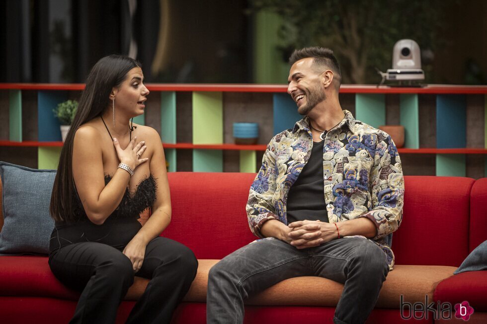 Desirée y Diego en la primera gala de 'GH 20'