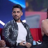 Miguel Frigenti y Anabel Pantoja en el primer debate de 'GH 20'