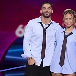 Violeta y Edi, en el primer debate de 'GH 20'