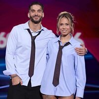 Violeta y Edi, en el primer debate de 'GH 20'