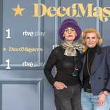 Antonia Dell'Atte y María Zurita, en la presentación de 'Decomasters'