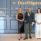 Patricia Montero, Lorenzo Castillo y Marta Riopérez, en la presentación de 'Decomasters'