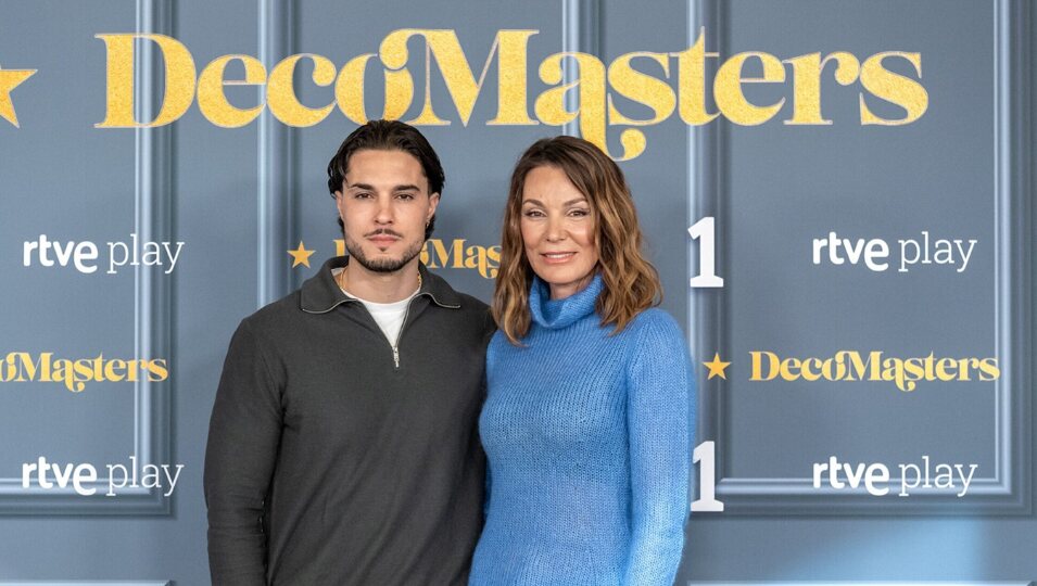 Carlo Costanzia y Mar Flores, en la presentación de 'Decomasters'