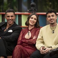 Andrea, Sandra y Juanpi en la segunda gala de 'GH DÚO 4'
