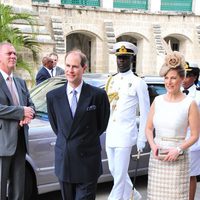 Los Condes de Wessex de visita oficial en Barbados