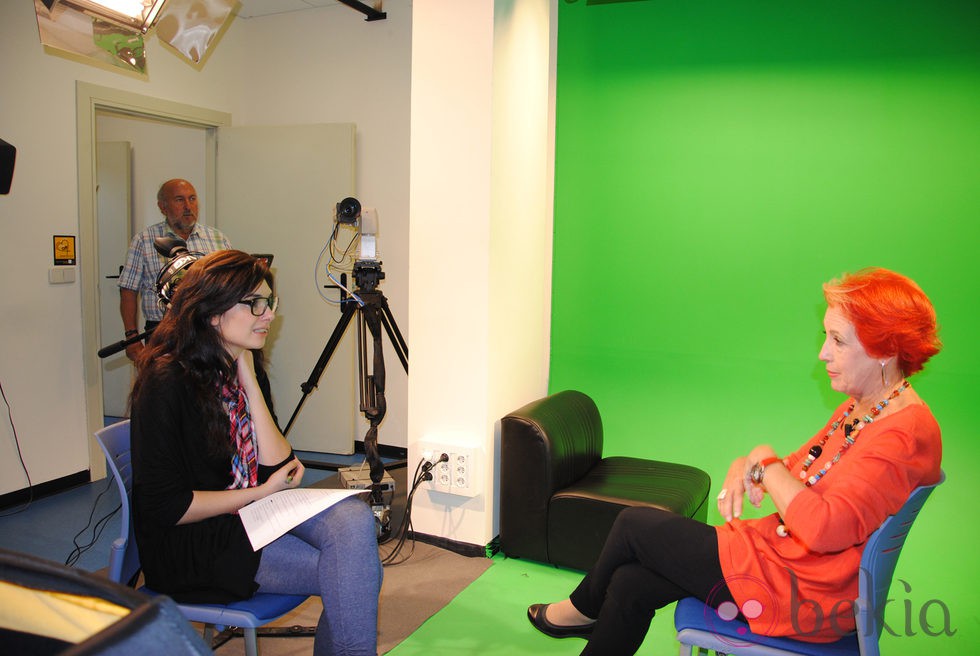 Rosa María Calaf es entrevistada para 'Tesoros vivos de la televisión'