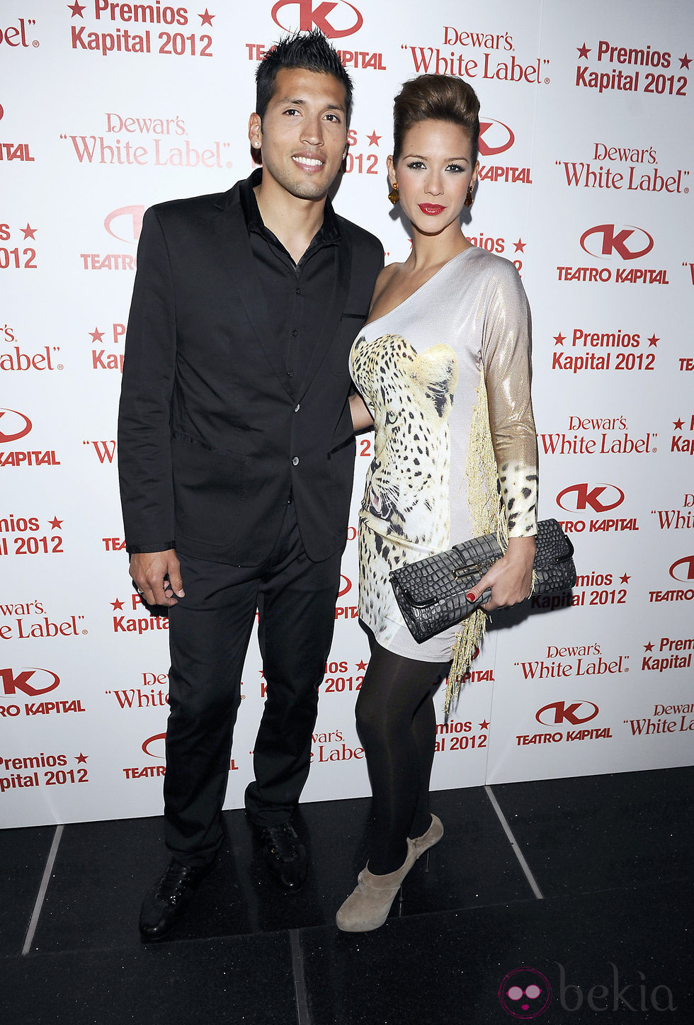 Tamara Gorro y Ezequiel Garay en los Premios Kapital