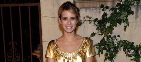 Emma Roberts en la presentación del corto 'Muta' en Los Angeles