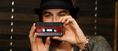 Ian Somerhalder fotografía a la prensa en Barcelona