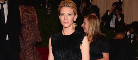 Cate Blanchett en la alfombra roja de la Gala del MET 2012