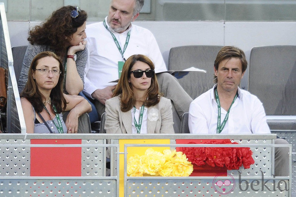 Ana García-Siñeriz en el Masters de Tenis de Madrid