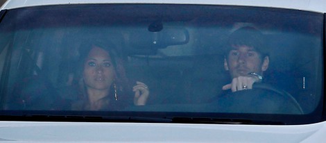 Leo Messi y Antonella Roccuzzo en la cena-homenaje a Guardiola