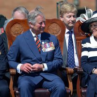 Carlos y Camilla de Inglaterra a su llegada a Canadá