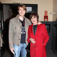 Concha Velasco acudió al concierto de Raphael