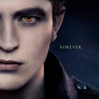 Robert Pattinson en el poster de la película 'Amanecer.Parte 2'