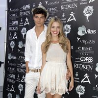 Javier de Miguel y Miriam Pérez en el desfile de clausura de la Pasarela Adlib en Ibiza