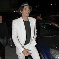 Adrien Brody en la inauguración de un restaurante en Ibiza