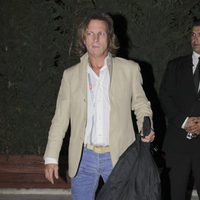 Pocholo Martínez-Bordiú en la inauguración de un restaurante en Ibiza